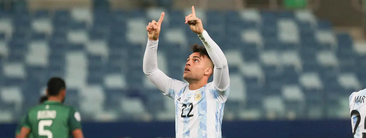 Lautaro Martínez decide para la 21-22: toca de cerca la Copa América