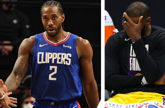 Kawhi Leonard acelera y hunde a LeBron James, Stephen Curry y Durant
