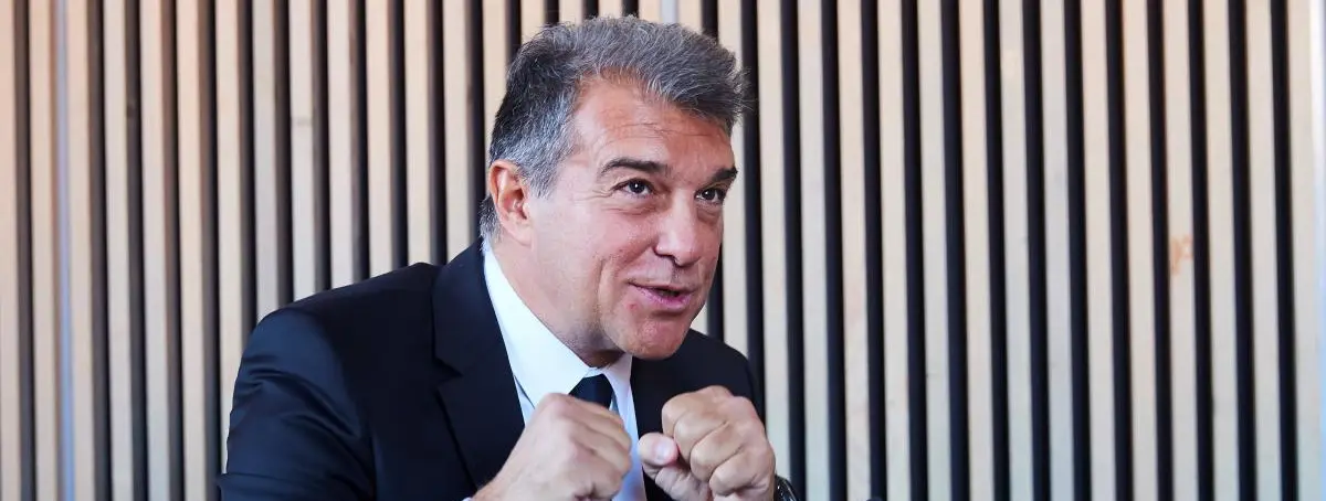 Joan Laporta piensa en un fichaje bomba para la medular del Barça