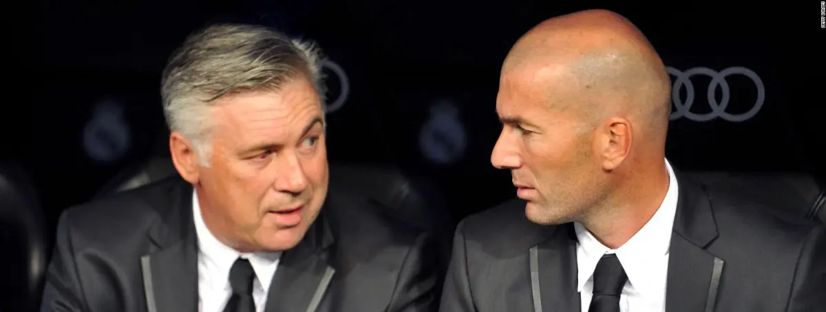 Zidane le echó del Real Madrid: ahora Ancelotti lo quiere de vuelta