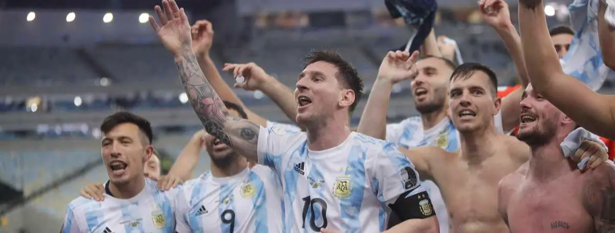 Messi ganó la Copa América y no se acordó de él