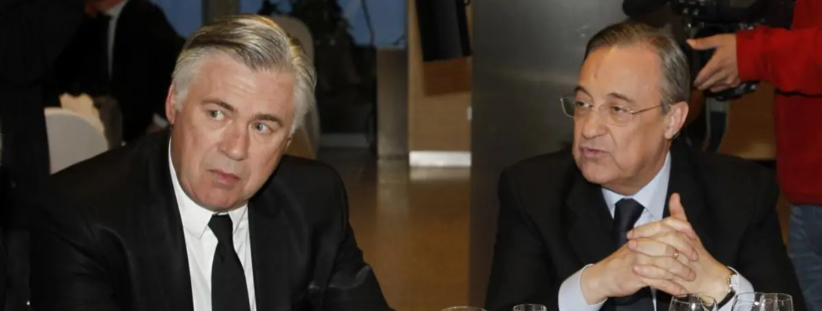 Carlo Ancelotti le pasa a Florentino Pérez su lista de intocables