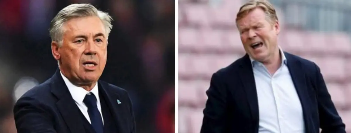 Sorpresa: Ronald Koeman y Carlo Ancelotti tienen su primer cara a cara