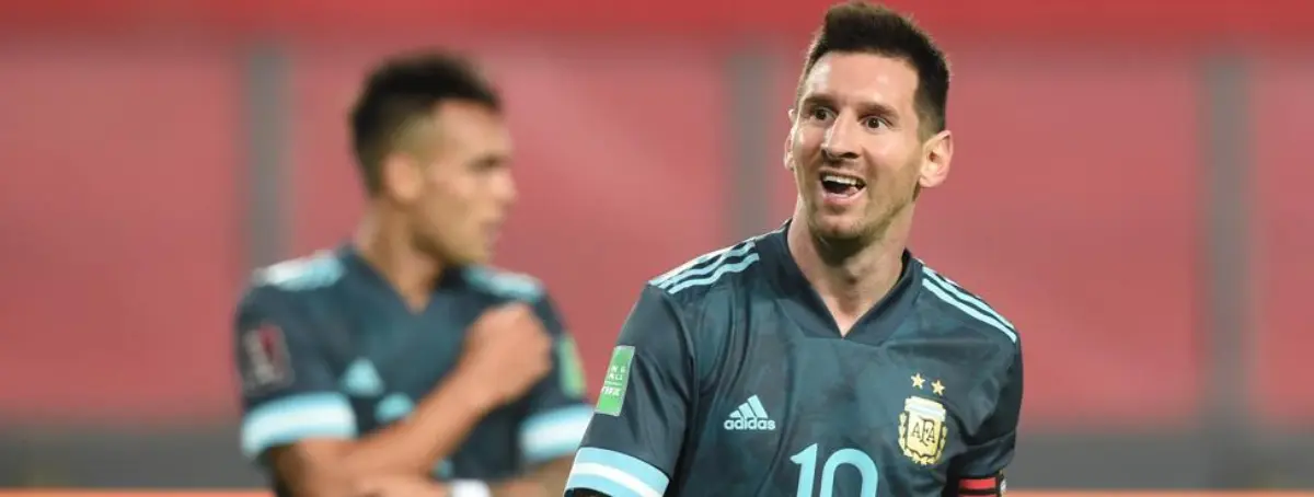 Messi le da 'OK'. El crack de Argentina que suena para el Sevilla
