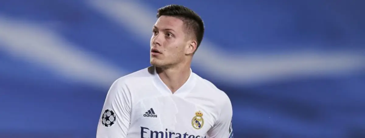 Se abre una puerta de escape para Luka Jovic: buenas noticias