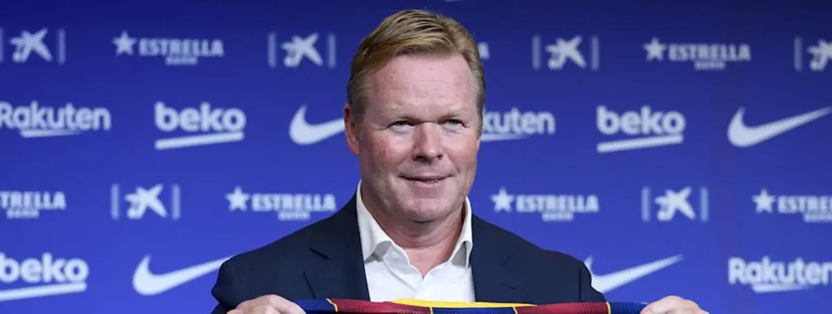 Ronald Koeman sigue soñando con este delantero para el Barça