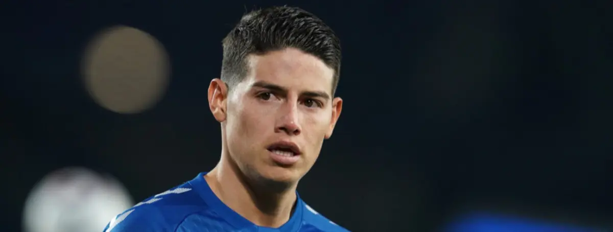 James Rodríguez acepta el veto de Ancelotti y Benítez y llama a Mendes