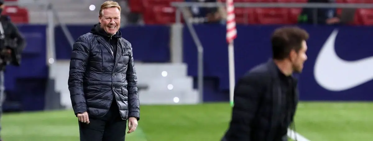 Simeone y Koeman se pelean por un tapado para la parcela ofensiva