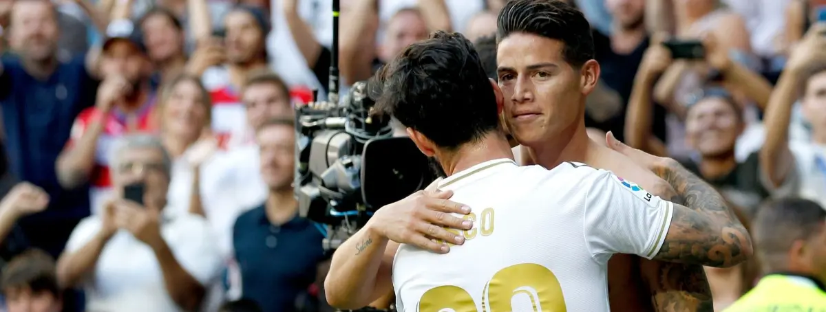 James Rodríguez incendia LaLiga justo cuando Isco encuentra equipo