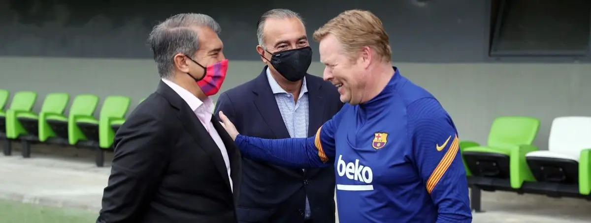 ¡Joan Laporta no se lo cree! El ariete al que pide Ronald Koeman