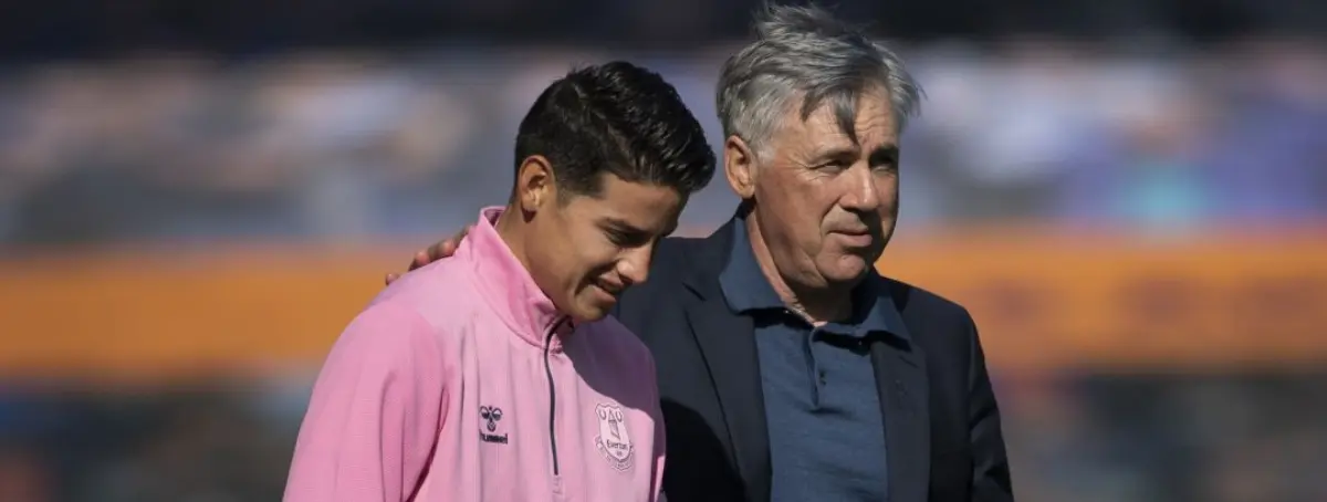 James Rodríguez se venga del Real Madrid y de Carlo Ancelotti ¡así!