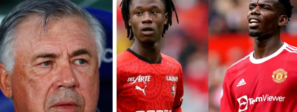 Ni Paul Pogba ni Eduardo Camavinga, este es el fetiche de Ancelotti