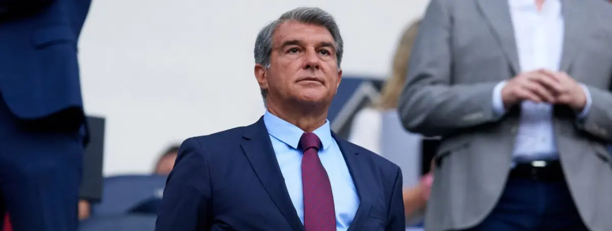 Joan Laporta abatido: el lateral zurdo de sus sueños se esfuma