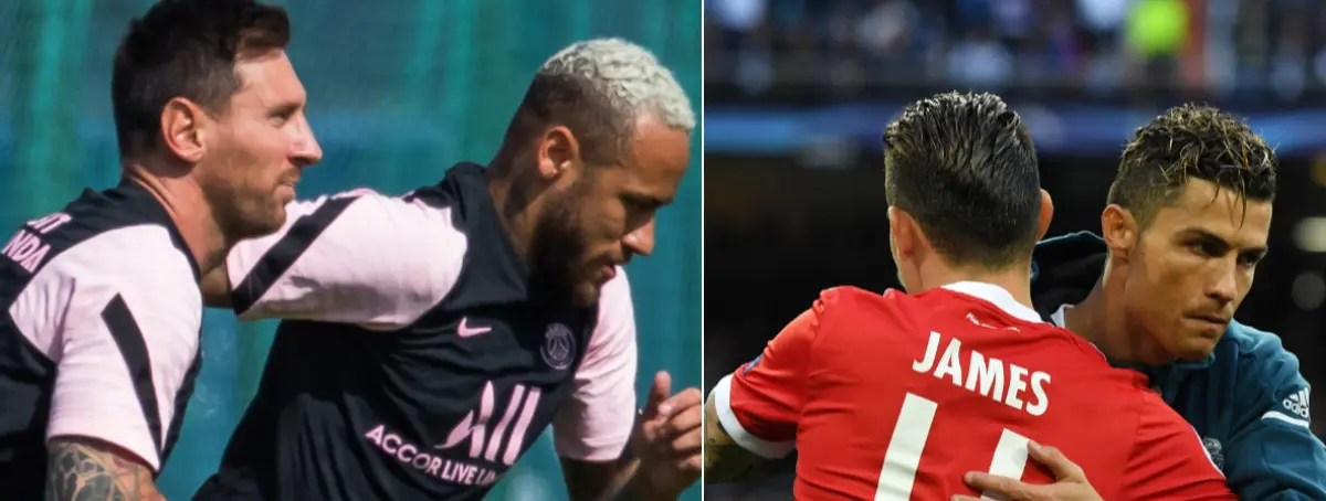 James Rodríguez y Messi traicionados: CR7 y Neymar están implicados