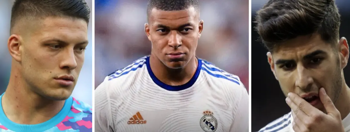 Hachazo al madridismo, OK al descarte por Mbappé: Luka Jovic o Asensio