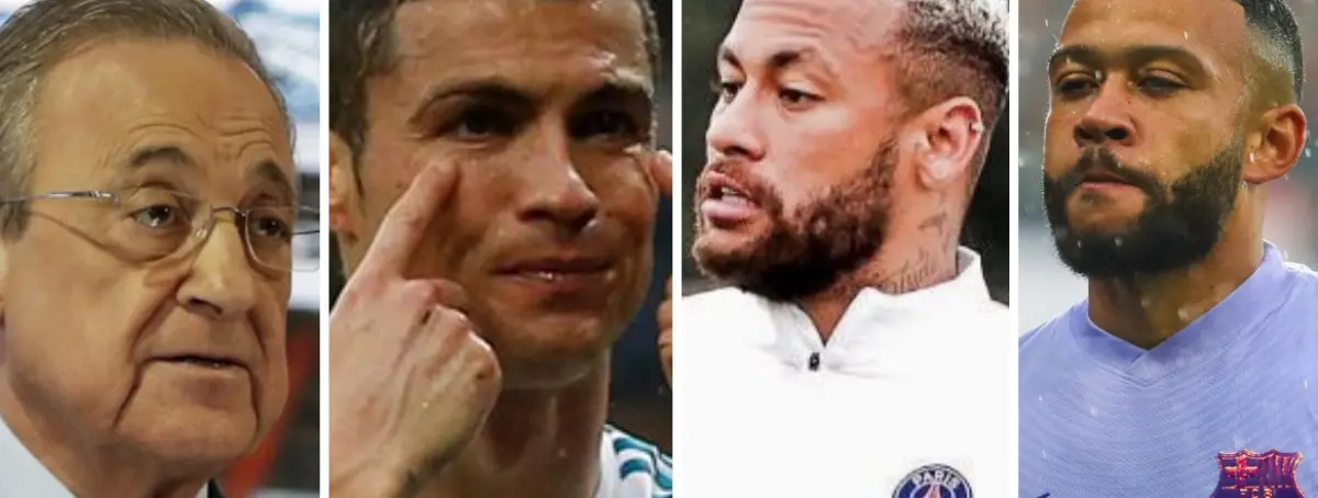 CR7, Neymar y Florentino Pérez temen la cara B de la Champions League