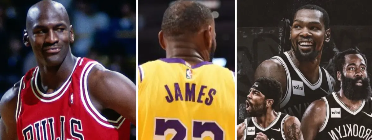 LeBron James y 3 problemas: Nets, Michael Jordan y este último fichaje