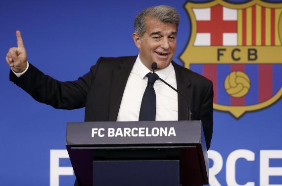 Laporta tiene a un delantero centro entre ceja y ceja para el Barça