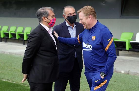 ¡Joan Laporta no se lo cree! El ariete al que pide Ronald Koeman