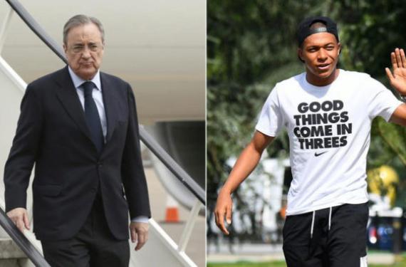 Florentino Pérez rechaza al delantero de sus sueños por Kylian Mbappé