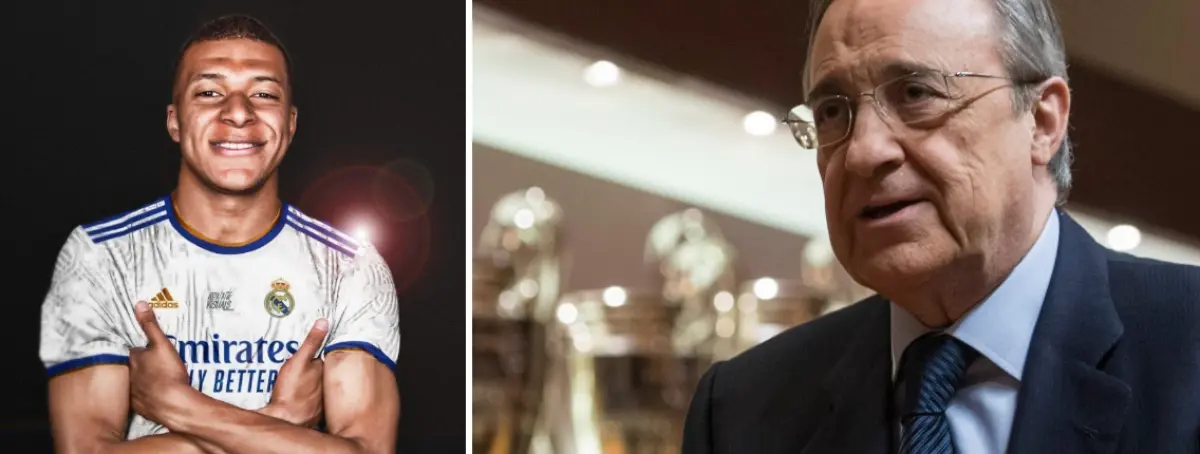 Instantánea venganza de Florentino y Kylian Mbappé: bombazo en enero