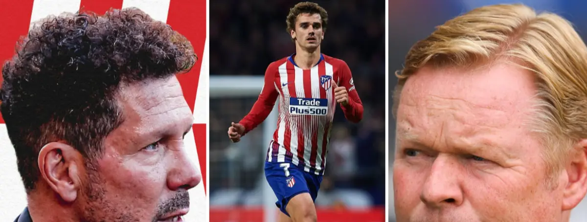 Koeman se la juega a Simeone: enorme crisis en el Atleti por Griezmann