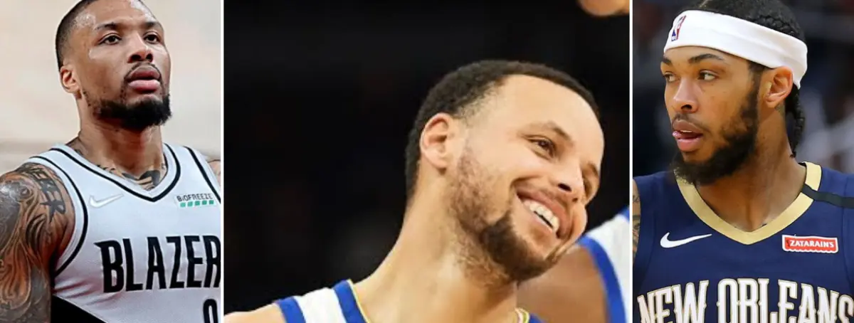 Harden KO con Damian Lillard y Steph Curry se acerca a un ‘big three’