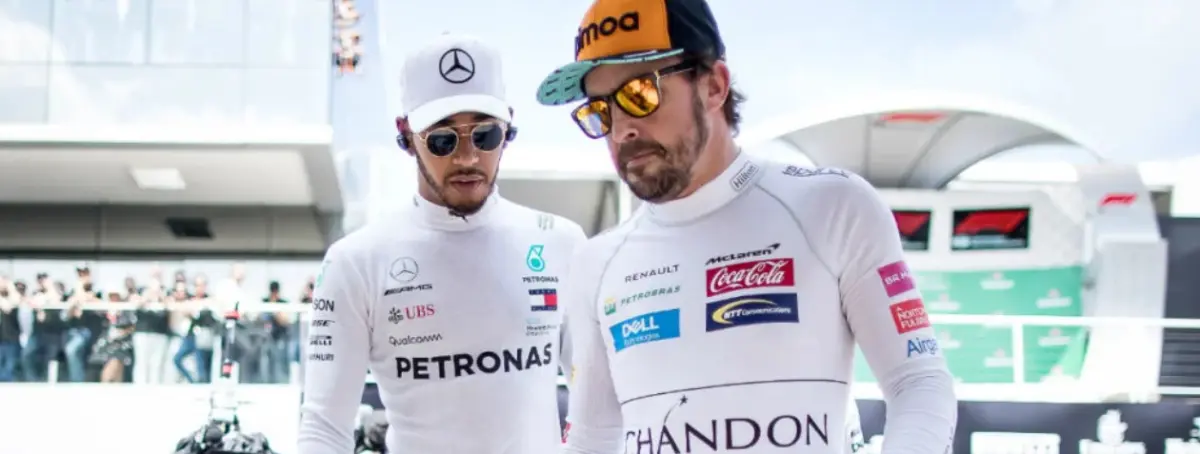 Alboroto en F1 con Lewis Hamilton y Alonso implicados: giro de 180º