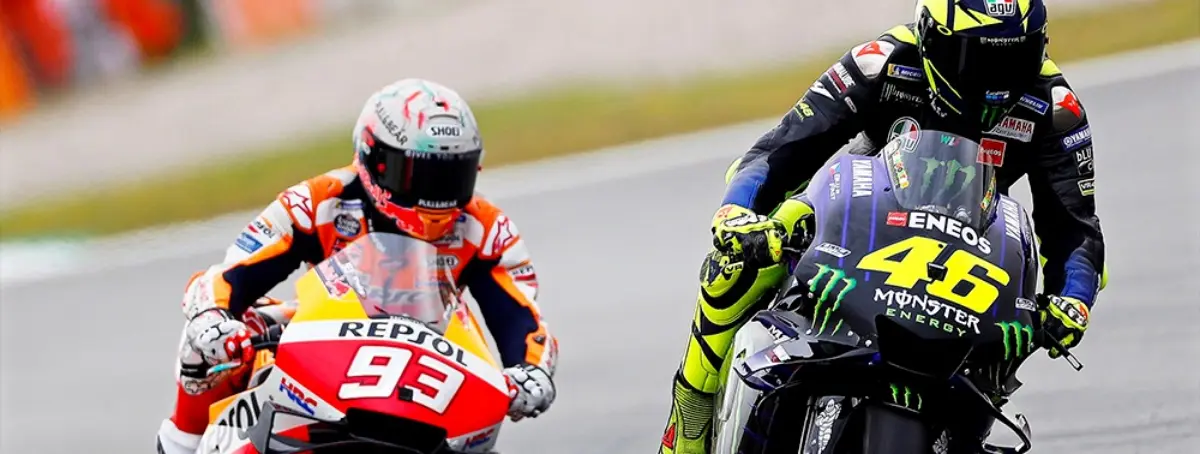Marc Márquez a la deriva junto a Honda: ¡incluso Rossi le supera!