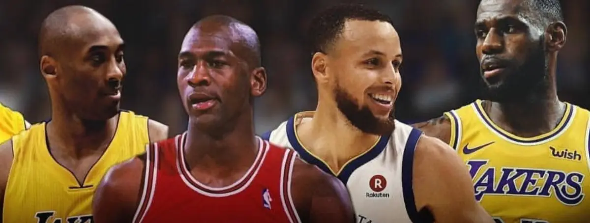 Stephen Curry se une al club de Kobe y Jordan: LeBron James no entra