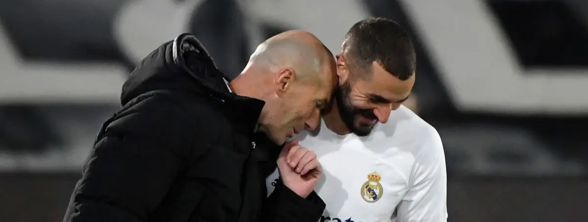 Karim Benzema y Zinedine Zidane fijan su plan en 2022: regreso exprés