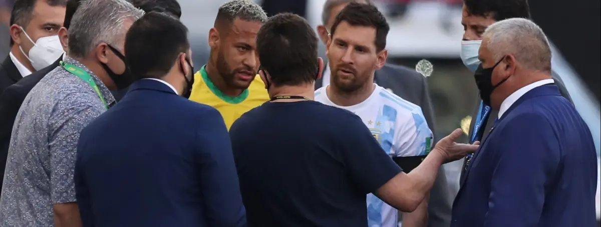 Tortazo de la Conmebol a Messi, Neymar y el PSG: pérdidas millonarias