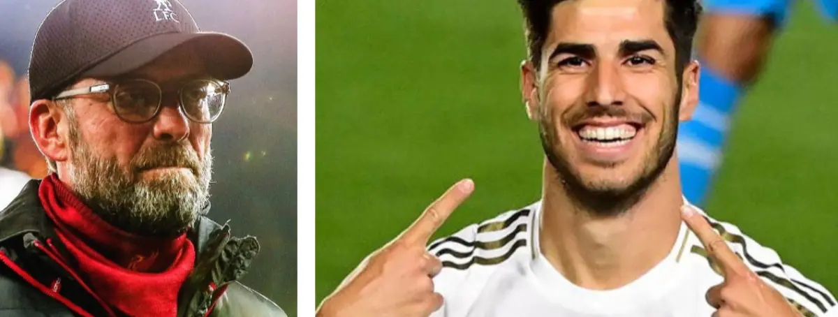 Jürgen Klopp despierta al que faltaba: Marco Asensio y otro, 70 kilos