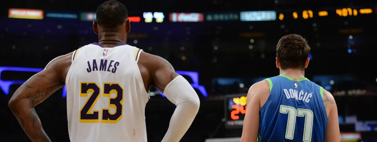 Luka Doncic se la devuelve a LeBron James: 3x1 en Dallas por el Anillo