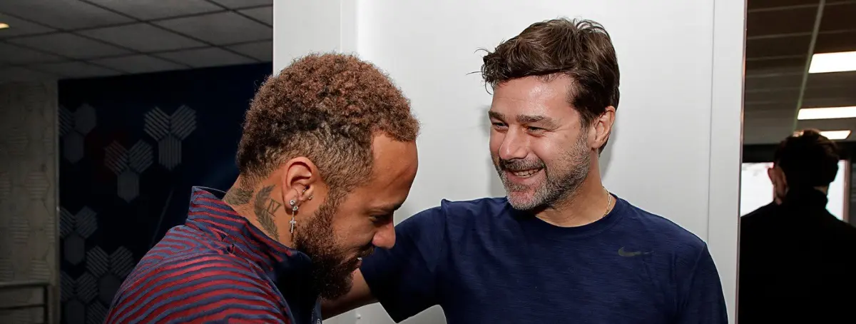 Contrataque de Neymar y Pochettino en París: plan B a Mbappé elegido