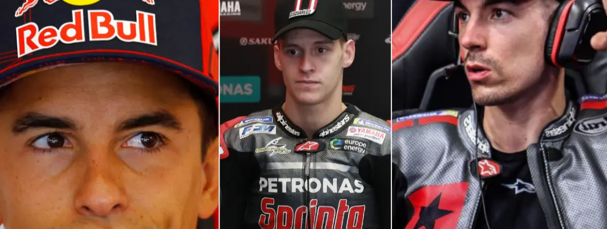 Fabio Quartararo frena y da alas a Marc Márquez y Maverick Viñales