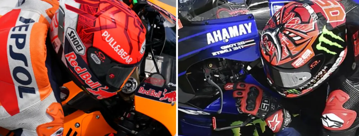 Marc Márquez acobarda a Fabio Quartararo y Valentino Rossi reaparece