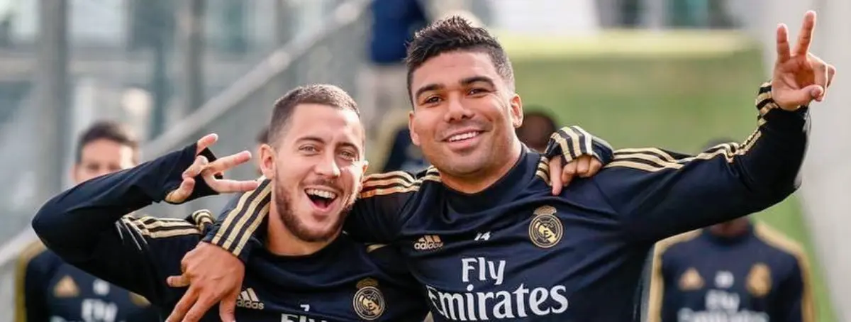 Florentino Pérez acelera por el relevo de Casemiro: Eden Hazard, clave