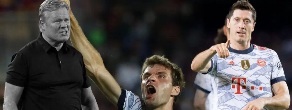 Lewandowski, el último en lograrlo: junto a Müller, condena a Koeman