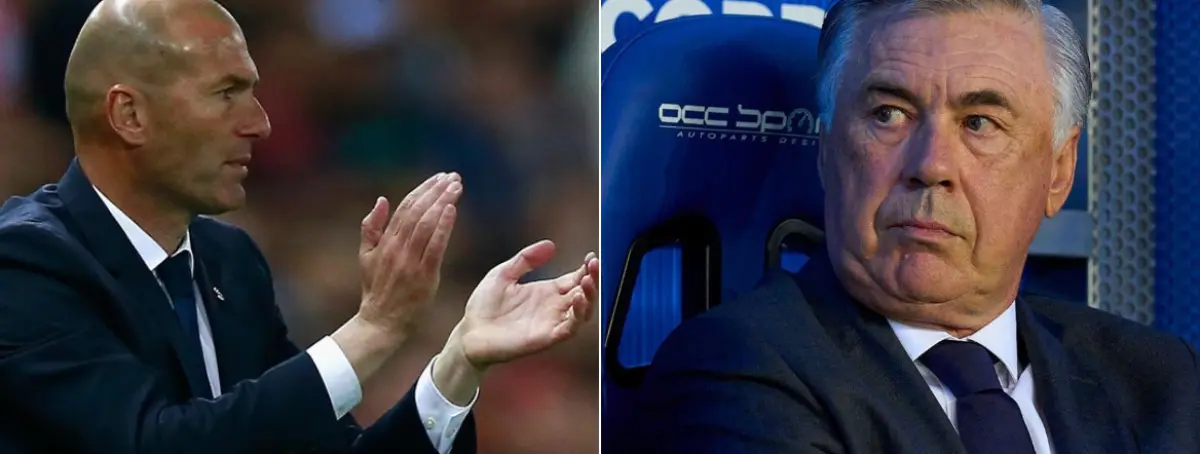 A Ancelotti sí le funciona el plan de Zidane contra Koeman y Simeone