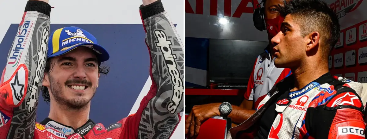 Valentino Rossi, OK a Ducati: Bastianini, Martín y Bagnaia, listos