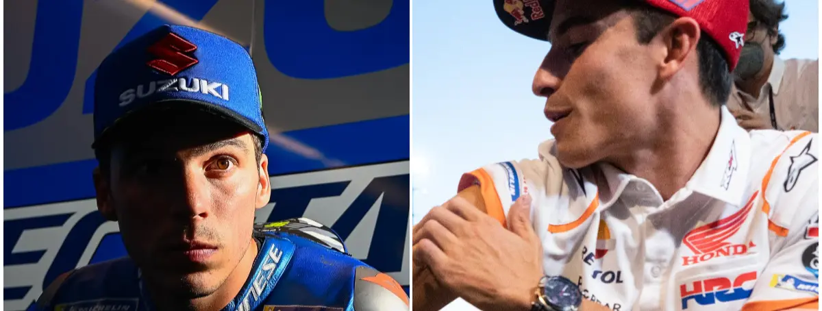 Joan Mir hunde a Suzuki de súbito y Márquez hace un progreso brutal