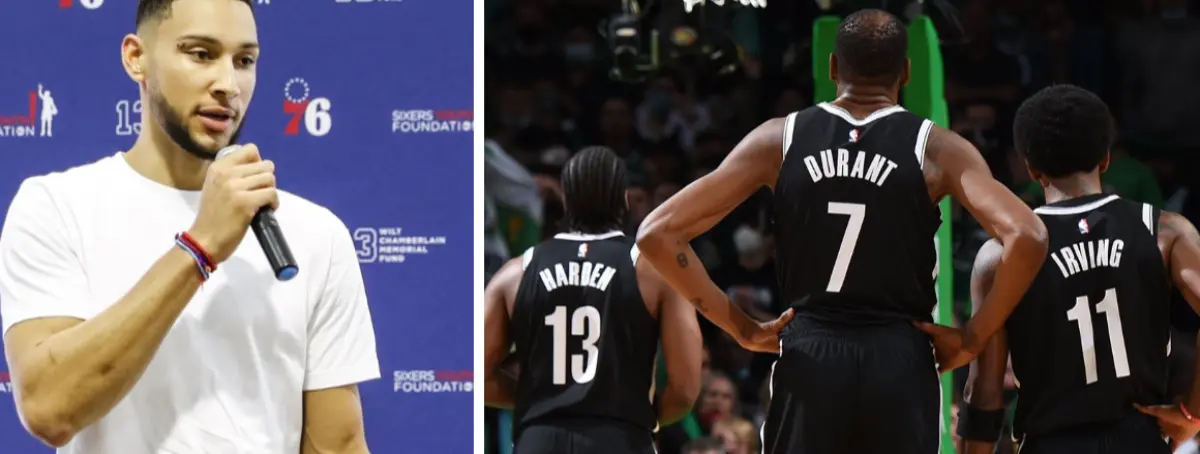 La última de Ben Simmons, James Harden y Kyrie Irving seca el Este