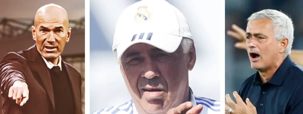 Carlo Ancelotti destroza a Zidane, a Mourinho y a la historia: récord