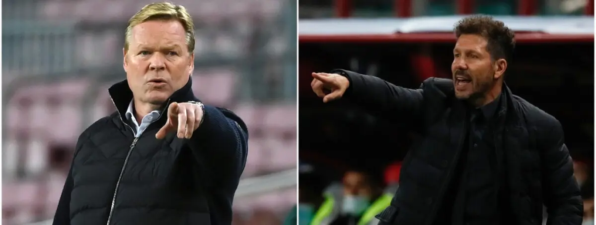 Ronald Koeman y Simeone luchan por el mismo ‘9’: se adelanta a enero