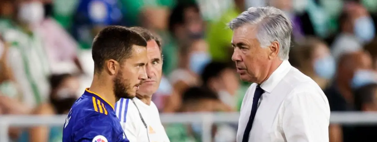 El Bernabéu, testigo: Carletto toca su plan, ¿KO definitivo a Hazard?