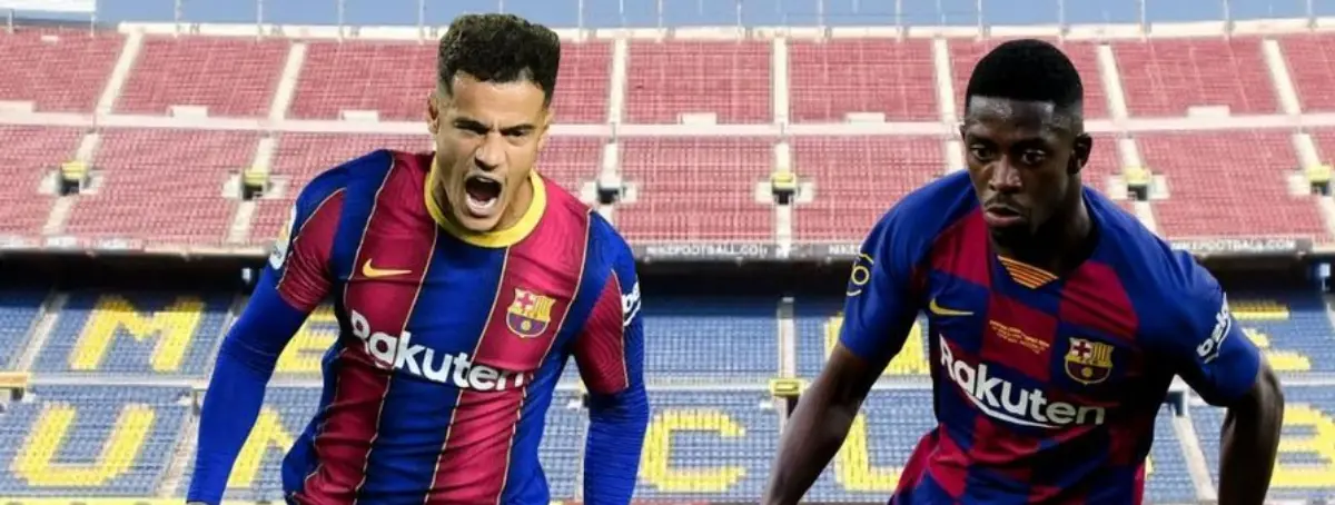 Ronald Koeman tiene planes en el Barça para Coutinho y Dembélé: viraje