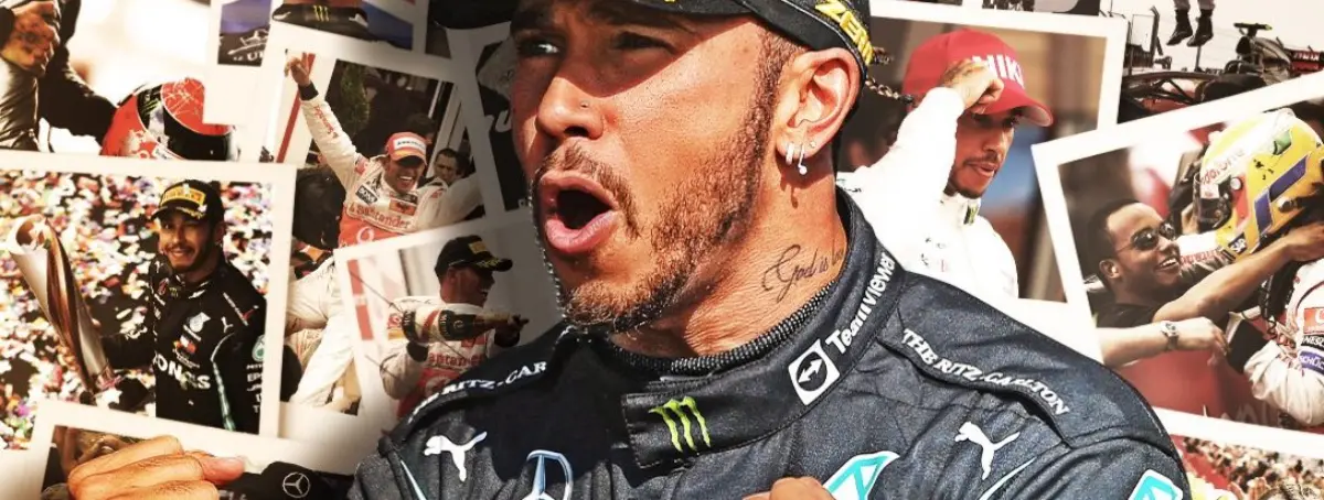 Lewis Hamilton rinde a Schumacher y lanza un guiño tremendo a Ferrari