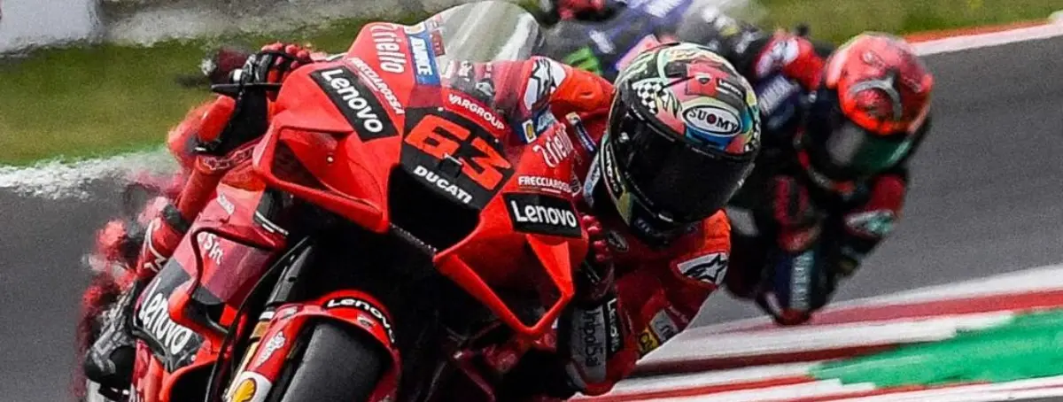 Ducati hunde a ‘Pecco’ Bagnaia y da medio título a Fabio Quartararo