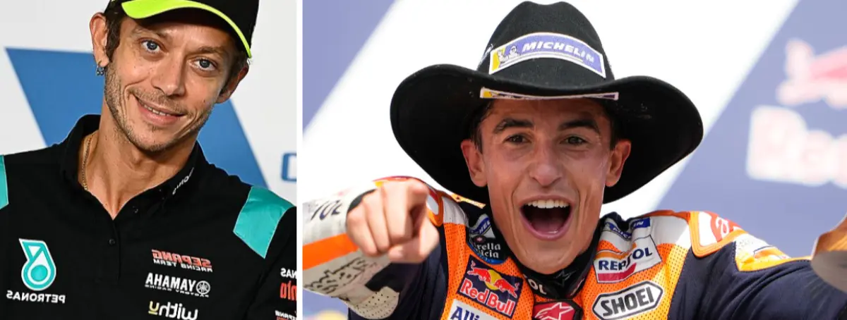 Marc Márquez responde: aviso serio a Valentino Rossi de cara a Misano